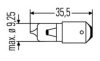 HELLA 8GH 007 643-121 Bulb